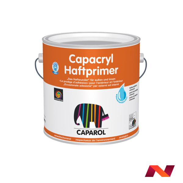 Водоразбавляемая акриловая грунтовка Capacryl Haftprimer База 1 Белая 2,4л