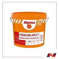 Краска ВД-ВАЭ Alpina EXPERT Premiumlatex 7 База 3, прозрачная, 2,35 л / 3,24 кг