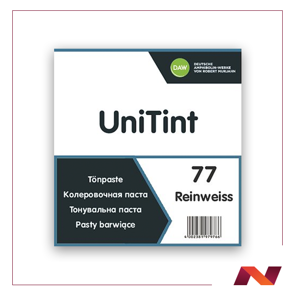 Паста UniTint 77 Reinweiss/ Чисто белая 1 л