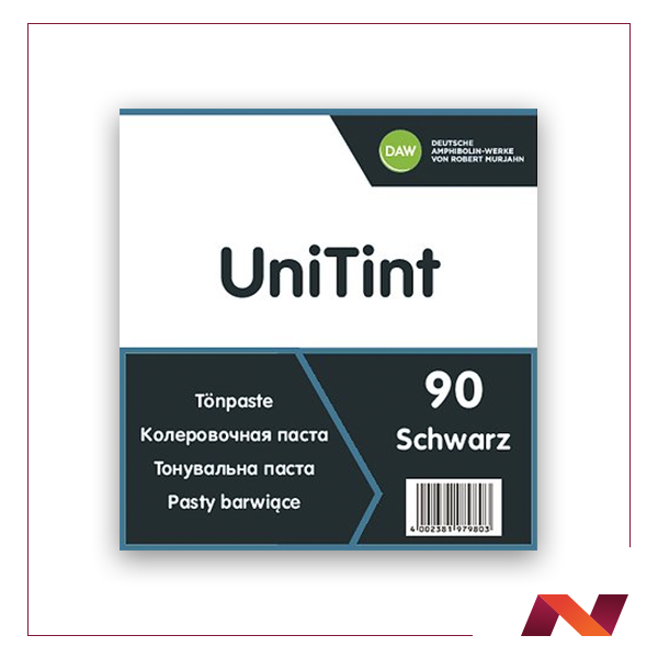Паста UniTint 90 Schwarz/ Черная 1 л