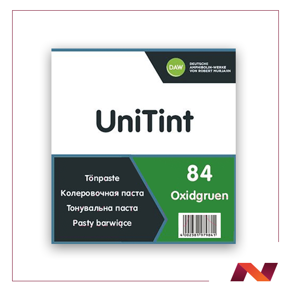 Паста UniTint 84 Oxidgruen/ Оксидно-зеленая 1 л