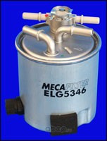 ELG5346 MECAFILTER фильтр топливный! RENAULT: GRAND SCENIC 05-, MEGANE II 05- - фото 1 - id-p181535900