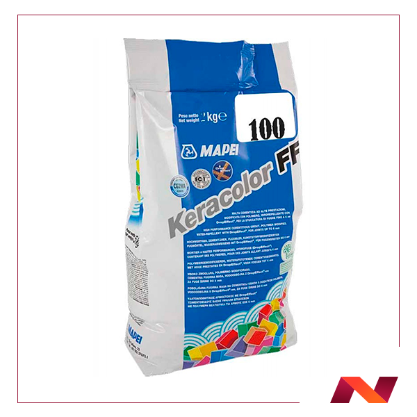 100 Keracolor FF шовный заполнитель белый  2кг