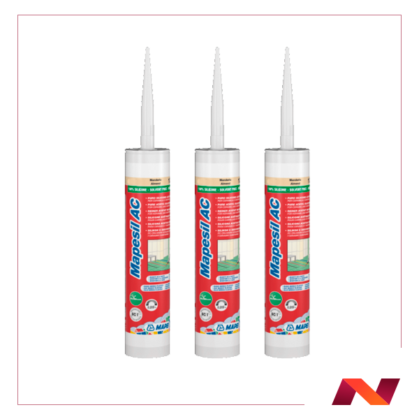 171 Mapesil AC однокомпонентный силиконовый герметик бирюзовый 310ml