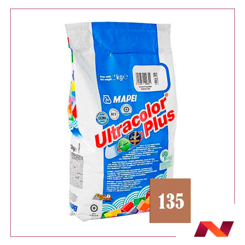 135 Ultracolor plus затирка для швов золотистый песок 5 кг