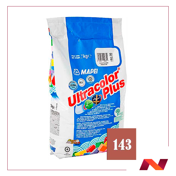 143 Ultracolor plus затирка для швов терракотовый 2 кг