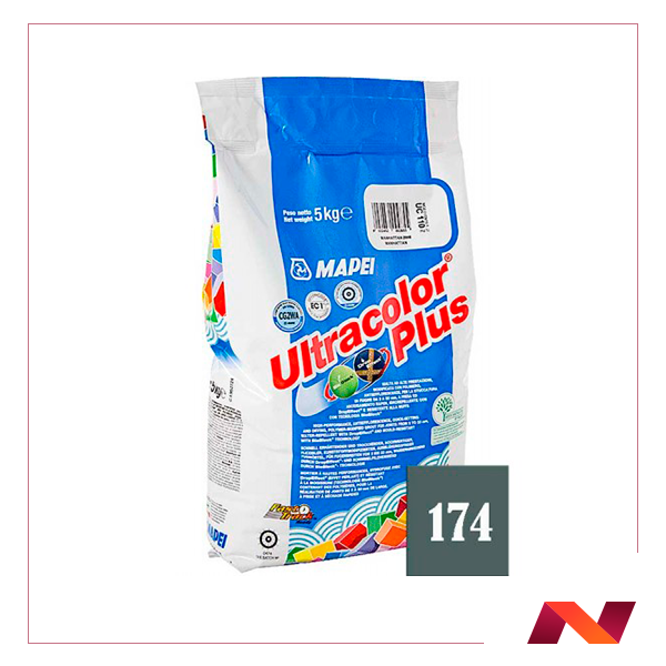 174 Ultracolor plus затирка для швов торнадо 5 кг