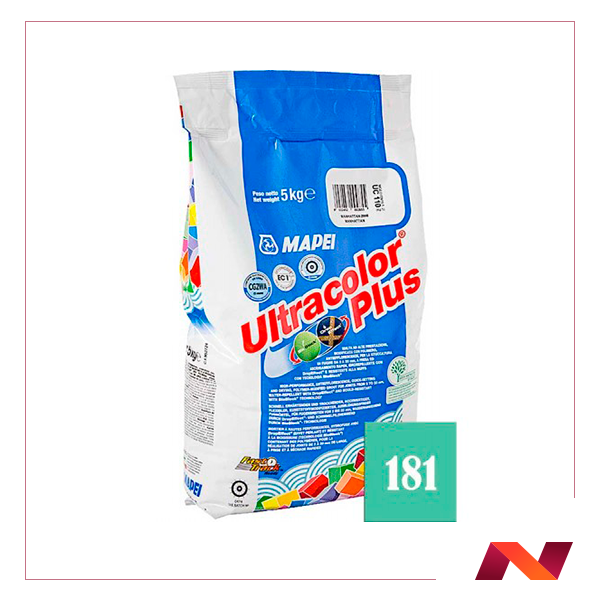 181 Ultracolor plus затирка для швов нефрит 2 кг