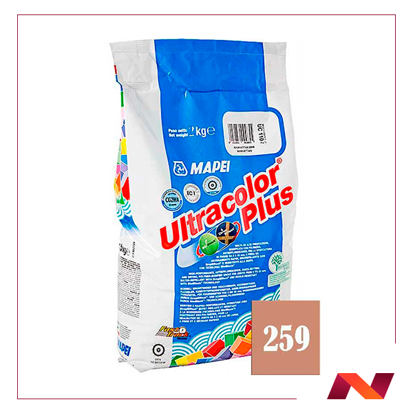 259 Ultracolor plus затирка для швов орех 2 кг