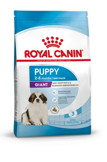 Сухой корм для щенков Royal Canin Giant Puppy 15 кг - фото 1 - id-p104081277