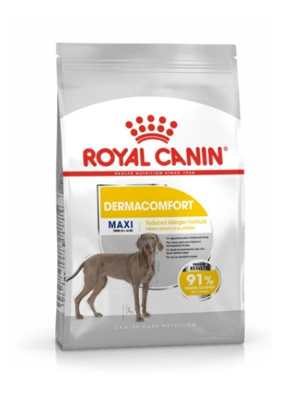 Сухой корм для собак Royal Canin Maxi Dermacomfort 3 кг - фото 1 - id-p104081266