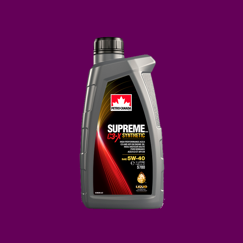 PETRO CANADA 5W40 SUPREME C3-X SYNTHETIC - 1 литр — Синтетическое моторное масло — бензиновое дизельное