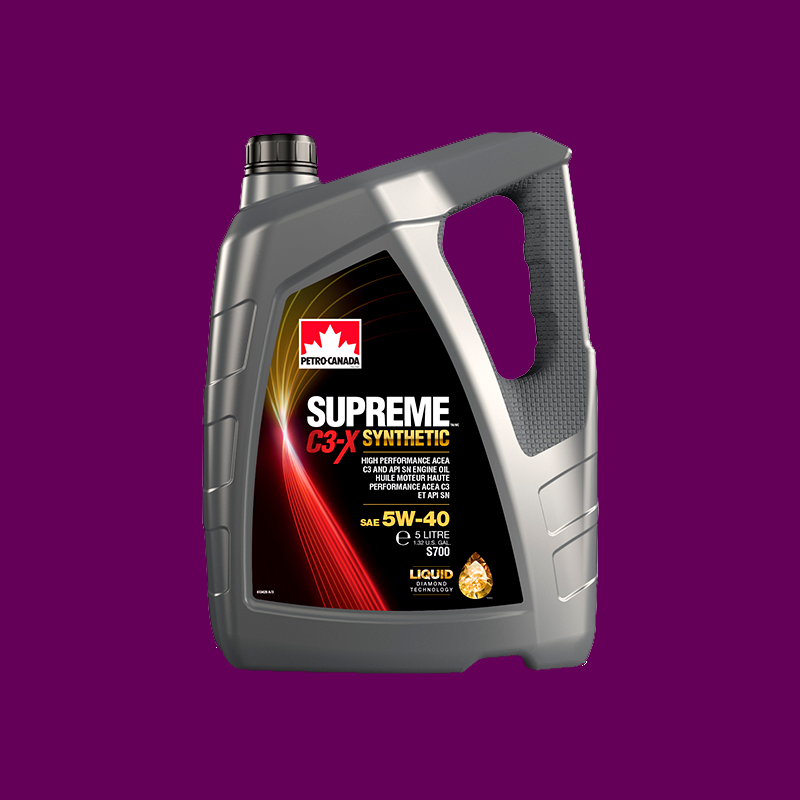 PETRO CANADA 5W40 SUPREME C3-X SYNTHETIC - 5 литров — Синтетическое моторное масло — бензиновое дизельное