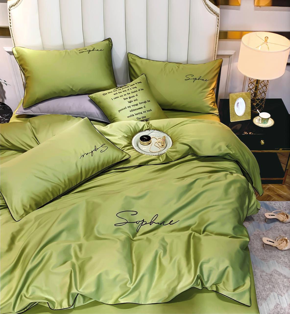 Комплект постельного белья, евро размер, жатка - фото 4 - id-p181538576