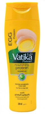 Шампунь питательный Яичный протеин (EGG nourishing protein Shampoo), Dabur Vatika, 200 мл
