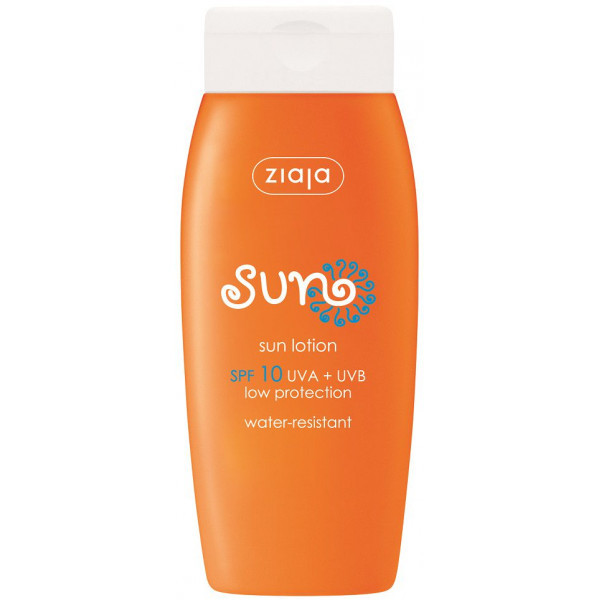 Лосьон солнцезащитный Ziaja baby Sun SPF-10 водостойкий 150мл - фото 1 - id-p181540796