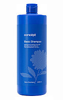 Concept Шампунь универсальный для всех типов волос Basic Salon Total, 1000 мл