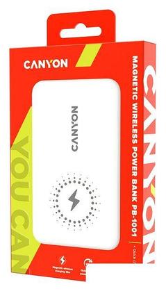 Внешний аккумулятор Canyon PB-1001 10000mAh (белый), фото 2