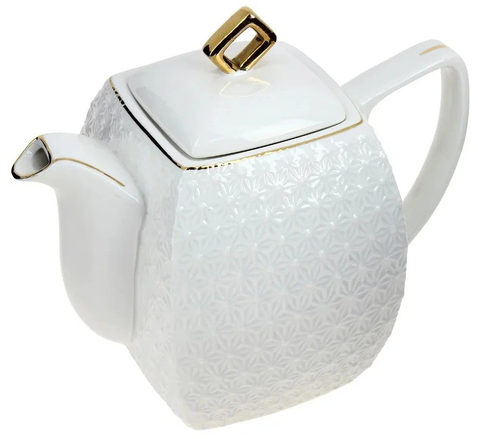Заварочный чайник Снежная королева, 550 мл, белый