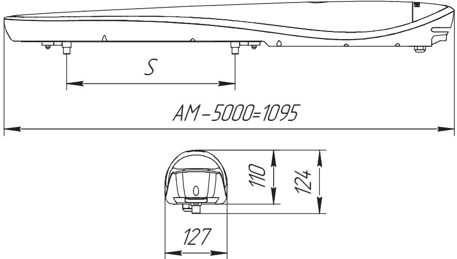 AM5000KIT-N привод Alutech для распашных ворот с шириной створки до 5 м и массой до 500 кг - фото 2 - id-p181546569