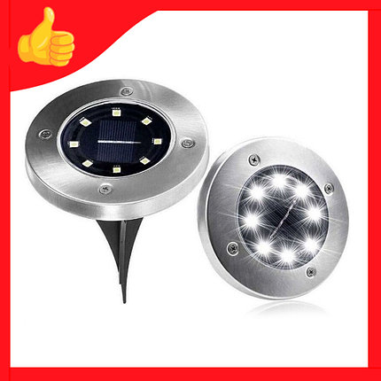 Водонепроницаемый садовый фонарь на солнечных батареях (4 шт.) Solar Energy Led Intelligent Light Control, фото 2