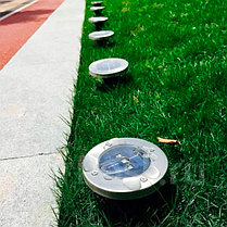 Водонепроницаемый садовый фонарь на солнечных батареях (4 шт.) Solar Energy Led Intelligent Light Control, фото 3