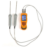 Термометр контактный цифровой двухканальный ТК-5.27 с функцией логирования, фото 1