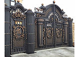 Кованые ворота, фото 3