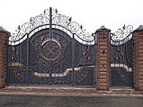 Кованые ворота, фото 4