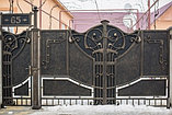 Кованые ворота, фото 7