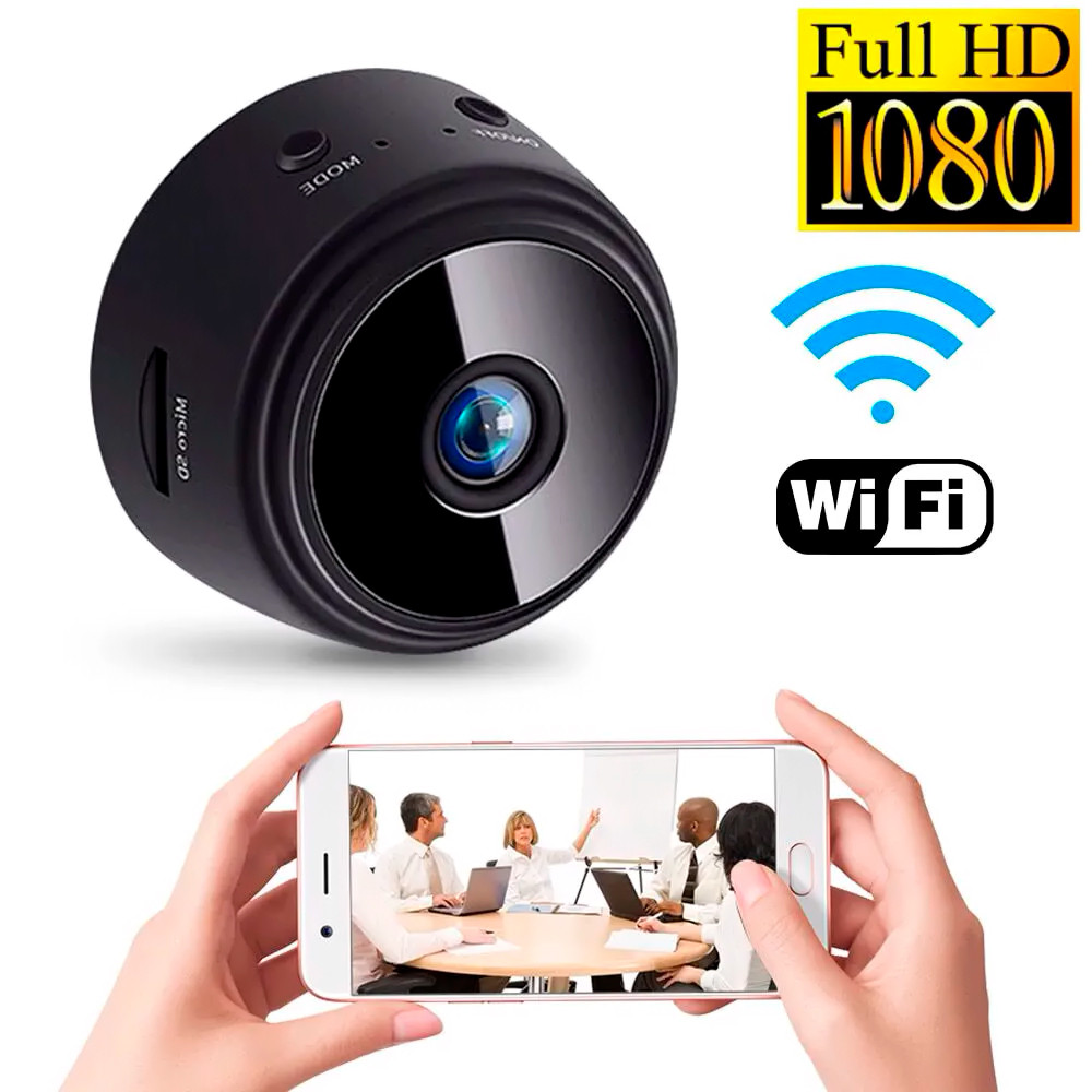Беспроводная мини IP-камера наблюдения Видеоняня HD Battery IP Camera A9