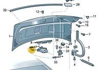 Замок багажника Поло Седан