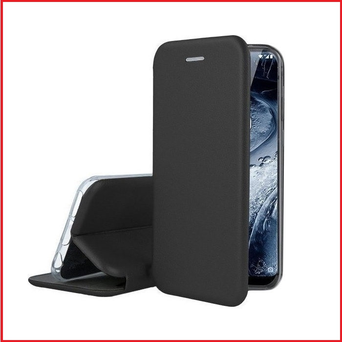 Чехол-книга + защитное стекло 9d для Huawei Mate 30 Lite (черный) - фото 2 - id-p181578645