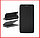 Чехол-книга + защитное стекло 9d для Samsung Galaxy A03s (черный) SM-A037, фото 3