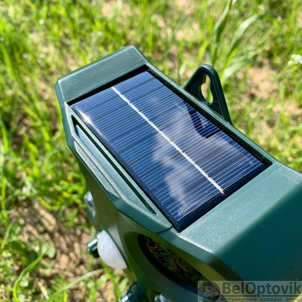 Ультразвуковой отпугиватель животных и птиц Solar Powered Animal / Bird Repeller на солнечных батареях - фото 10 - id-p181585266