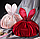 Мешок косметичка Beautiful бархатный подарочный с ушками / косметика / сувениры / украшения Розовый, фото 3