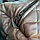 Дорожная сумка для путешествия / экокожа (50х23х23см ) Плечевой ремень Черная с белой ниткой, фото 7