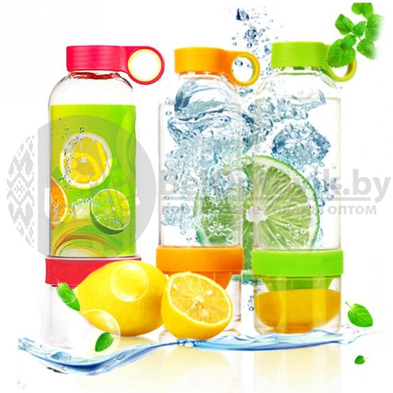 Бутылка соковыжималка Lemon Cup. Summer 2020 (0.83L) Желтый - фото 2 - id-p181591601