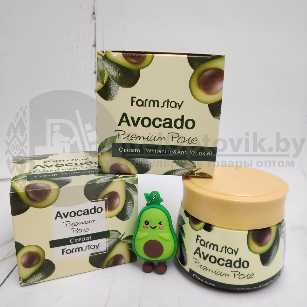 Антивозрастной крем для лица FarmStay серия Premium Pore, 70 ml Avocado отбеливающий лифтинг - крем (с маслом - фото 8 - id-p181590603