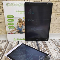 Графический обучающий планшет для рисования  (планшет для заметок), 12 дюймов Writing Tablet II Черный, фото 1