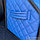Автомобильный органайзер Кофр в багажник LUX CARBOX Усиленные стенки (размер 70х40см) Синий с синей строчкой, фото 6