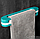 Раскладной держатель тапок Slipper Rack Вешалка для гардеробной, шкафа, бани ВИДЕО в описании Голубой, фото 7