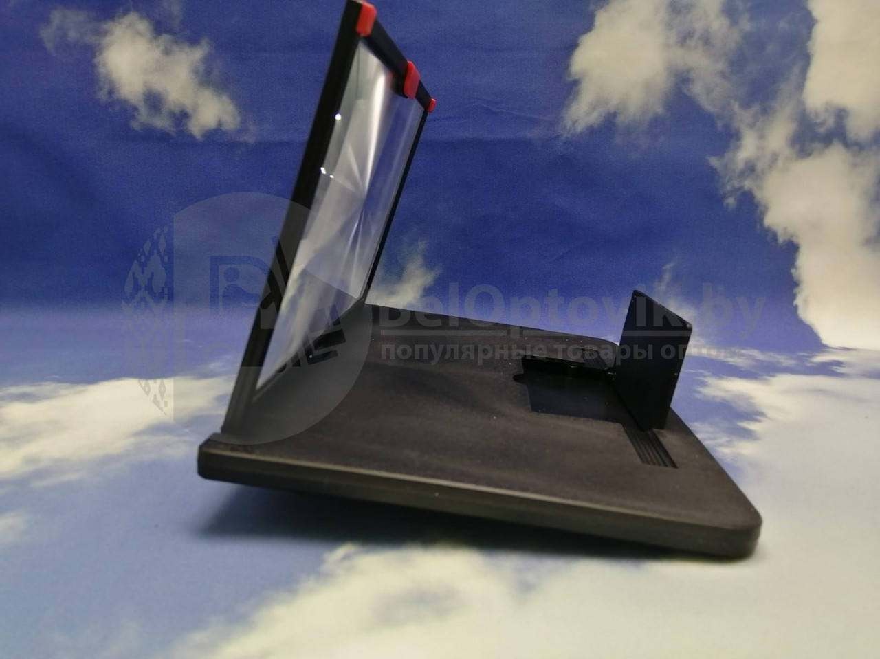 Увеличительный 5D экран Video Amplifier для планшета/смартфона (экран 220х110 мм) Красный - фото 10 - id-p181588574