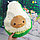Гламурная мягкая игрушка - подушка Авокадо MAXI, 40 см Темная косточка, фото 10