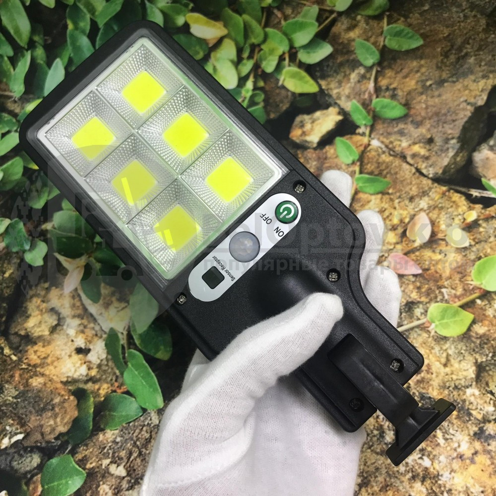 Светодиодный уличный светильник Sensor Street Lamp JX-616B на солнечной батарее с датчиком движения (6- - фото 5 - id-p181588590