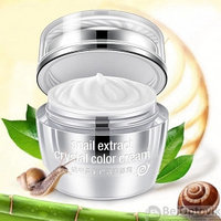 Кристальный крем - основа под макияж с экстрактом улитки Rorec Snail Extract Crystal Color Cream, 50 гр