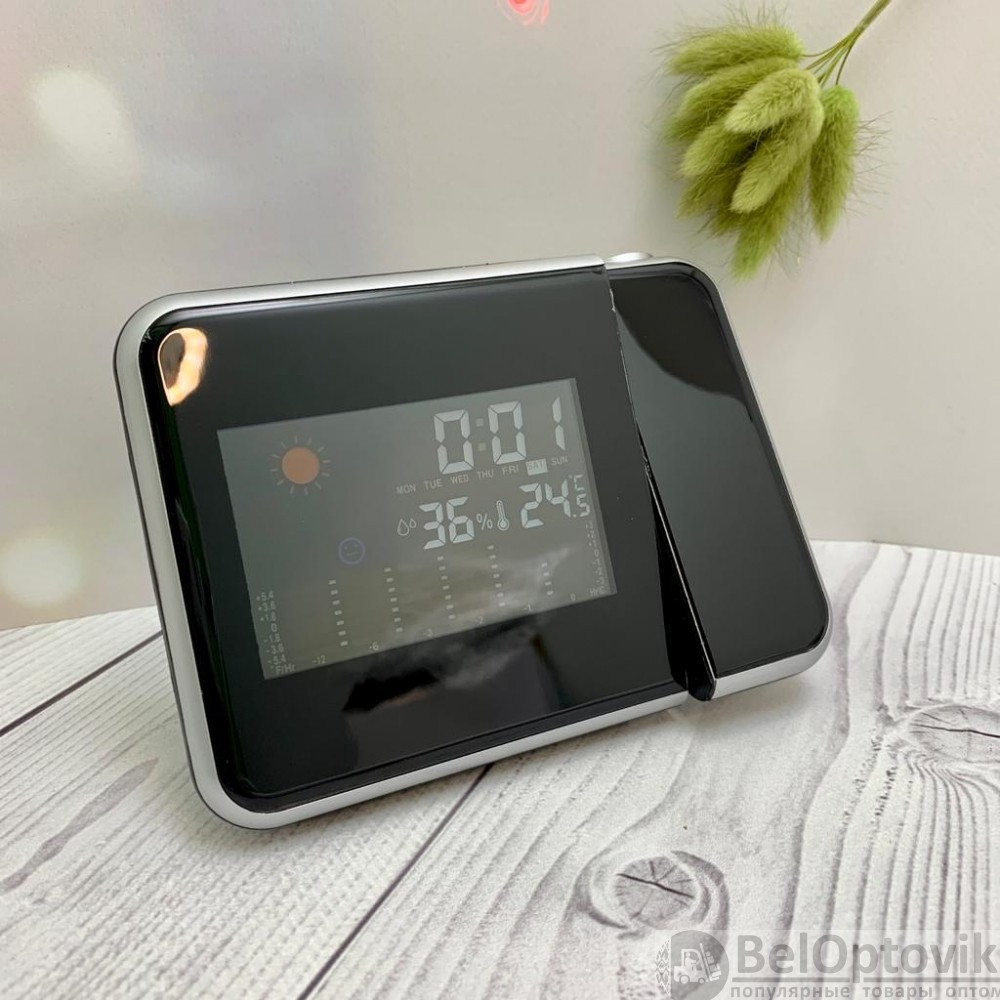 Часы - метеостанция с будильником и проектором времени Jetix - фото 7 - id-p181585407