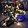 Гирлянда Новогодняя с небьющимися лампами 8 метров 100 Led Мультиколор, фото 4