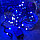 Гирлянда Новогодняя с небьющимися лампами 8 метров 100 Led Синяя, фото 5