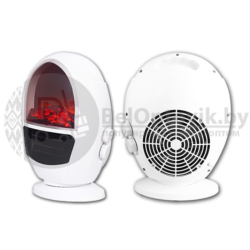 Домашний обогреватель с имитацией камина Flame Heater (MAXI) - фото 5 - id-p181590678